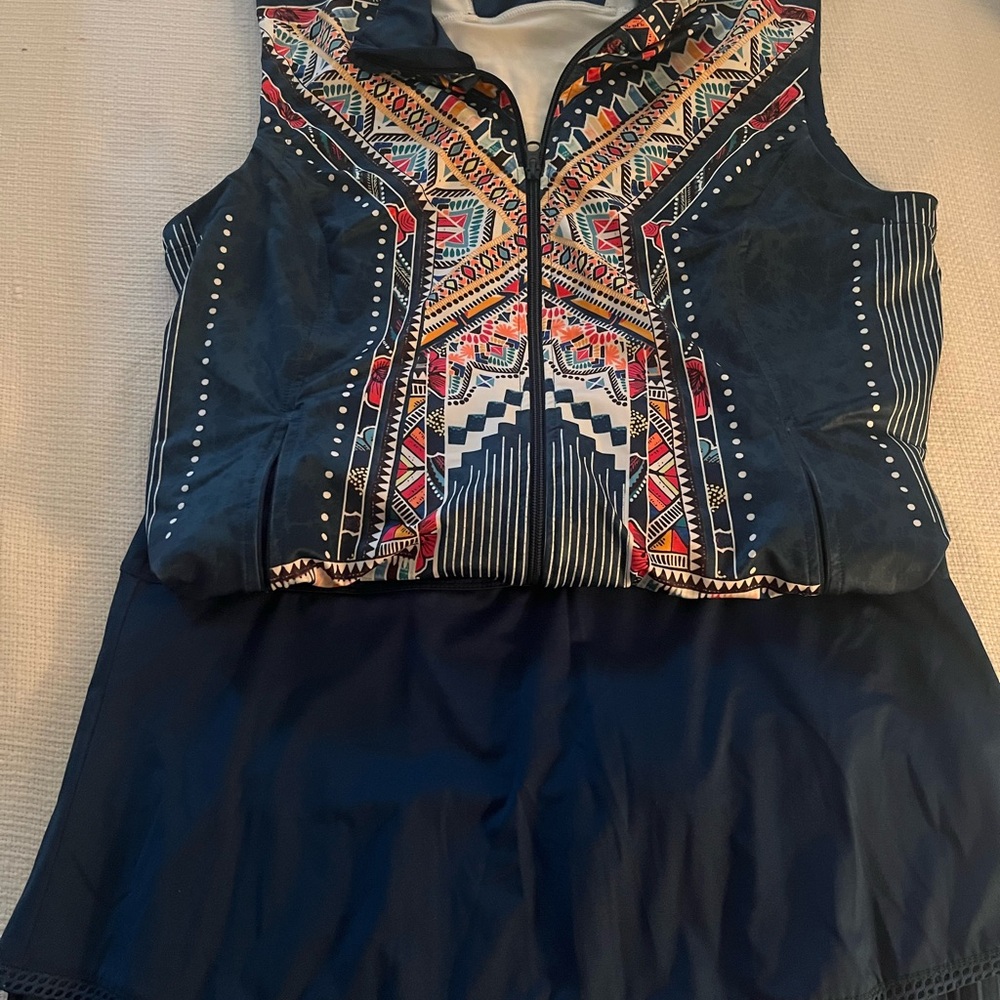Lucky in Love golf set - vest and skirt - XL
